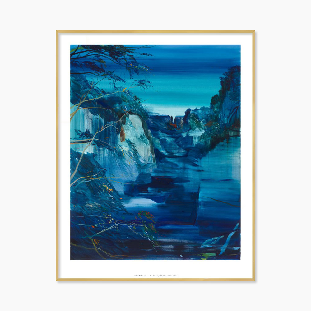 칼럼 맥클루어] Fissure in Blue 바다 그림 풍경 로얄아카데미 명화 빈티지 그림 아트포스터 인테리어포스터 거실 액자
