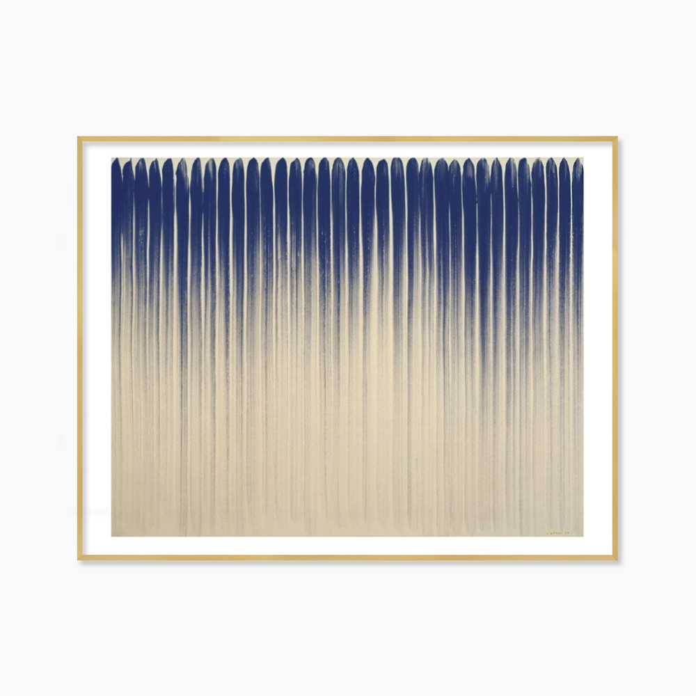[이우환] From Line 1977, Large (액자 포함) 101 x 81 cm