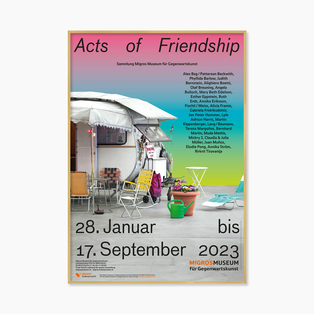 [에스터 에프스타인] Acts of Friendship (액자 포함) 89.5 x 128 cm