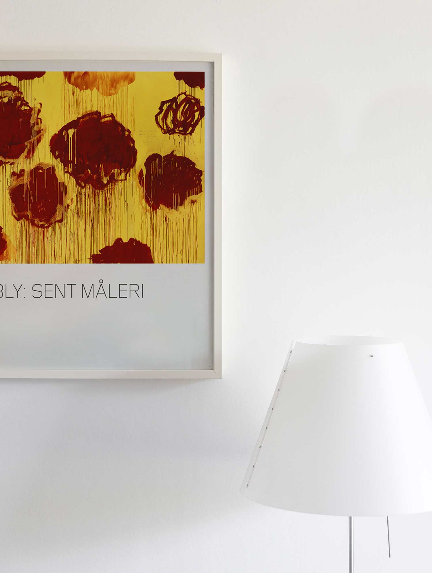 사이 트웜블리 꽃 플라워 추상화 그림 거실 액자 아트포스터 인테리어포스터