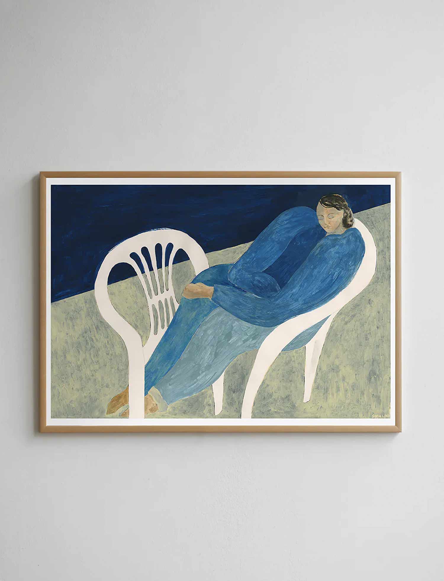 소피아 린드 Summer Evening 명화 사진 아트포스터 인테리어포스터 거실 액자