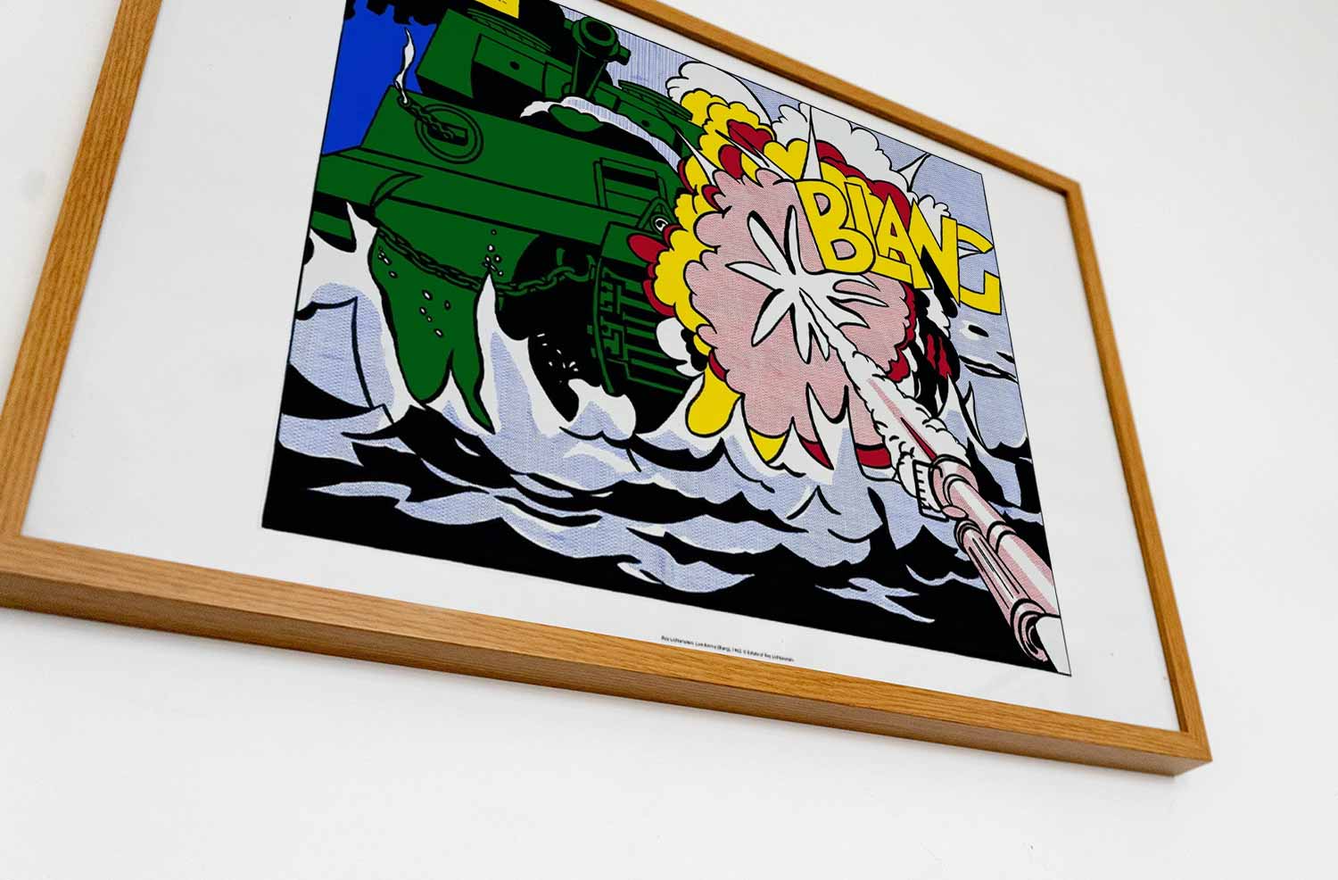 로이 리히텐슈타인 그림 회화 아트포스터 인테리어포스터 액자