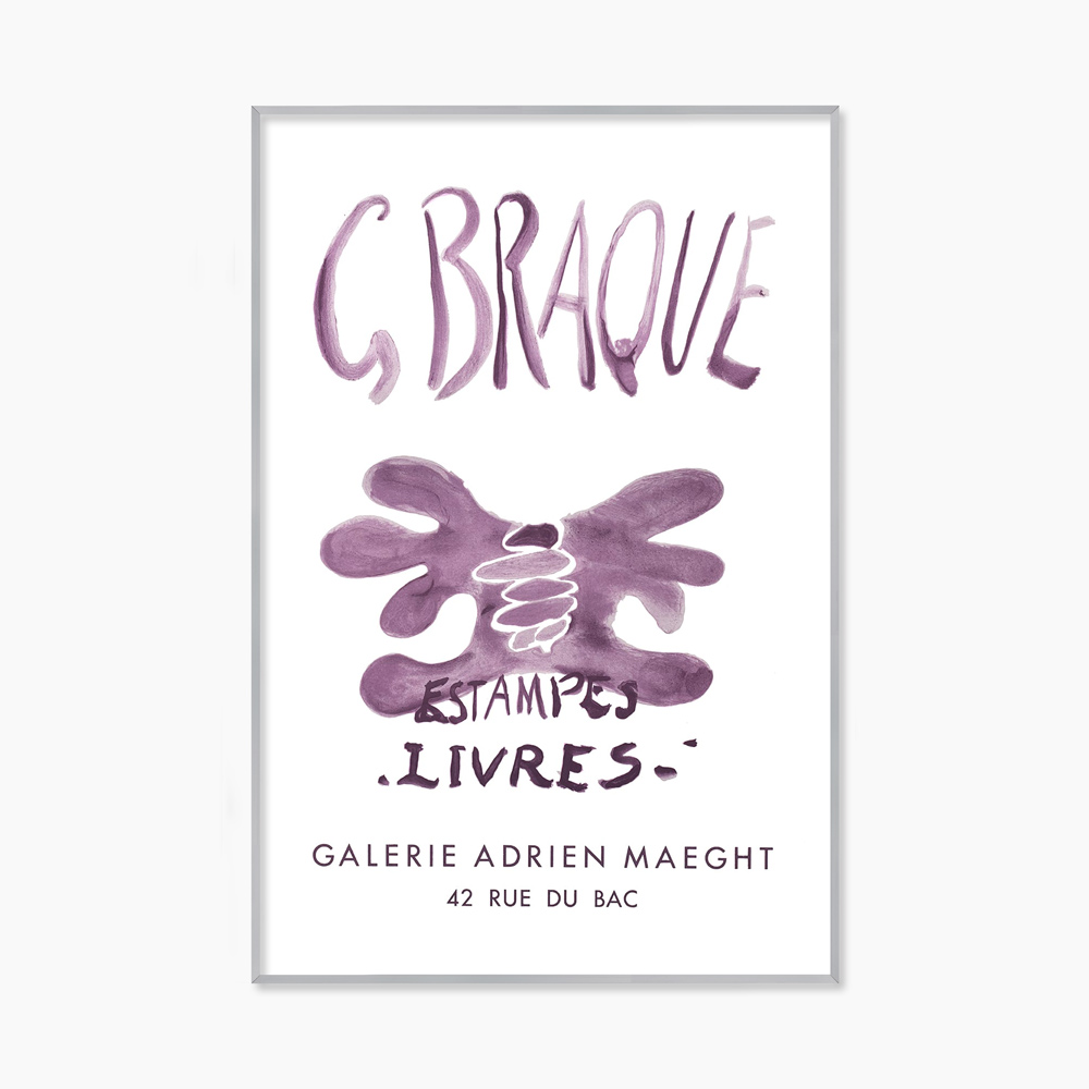 [조르주 브라크] Estampes Livres 40 x 60 cm