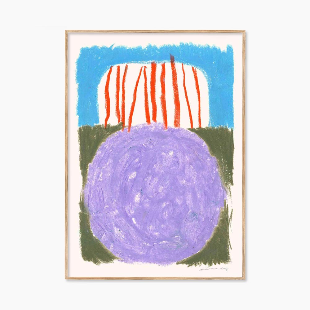 [수잔 루스티그] Purplebello 50 x 70cm - 6월 10일 입고 예정