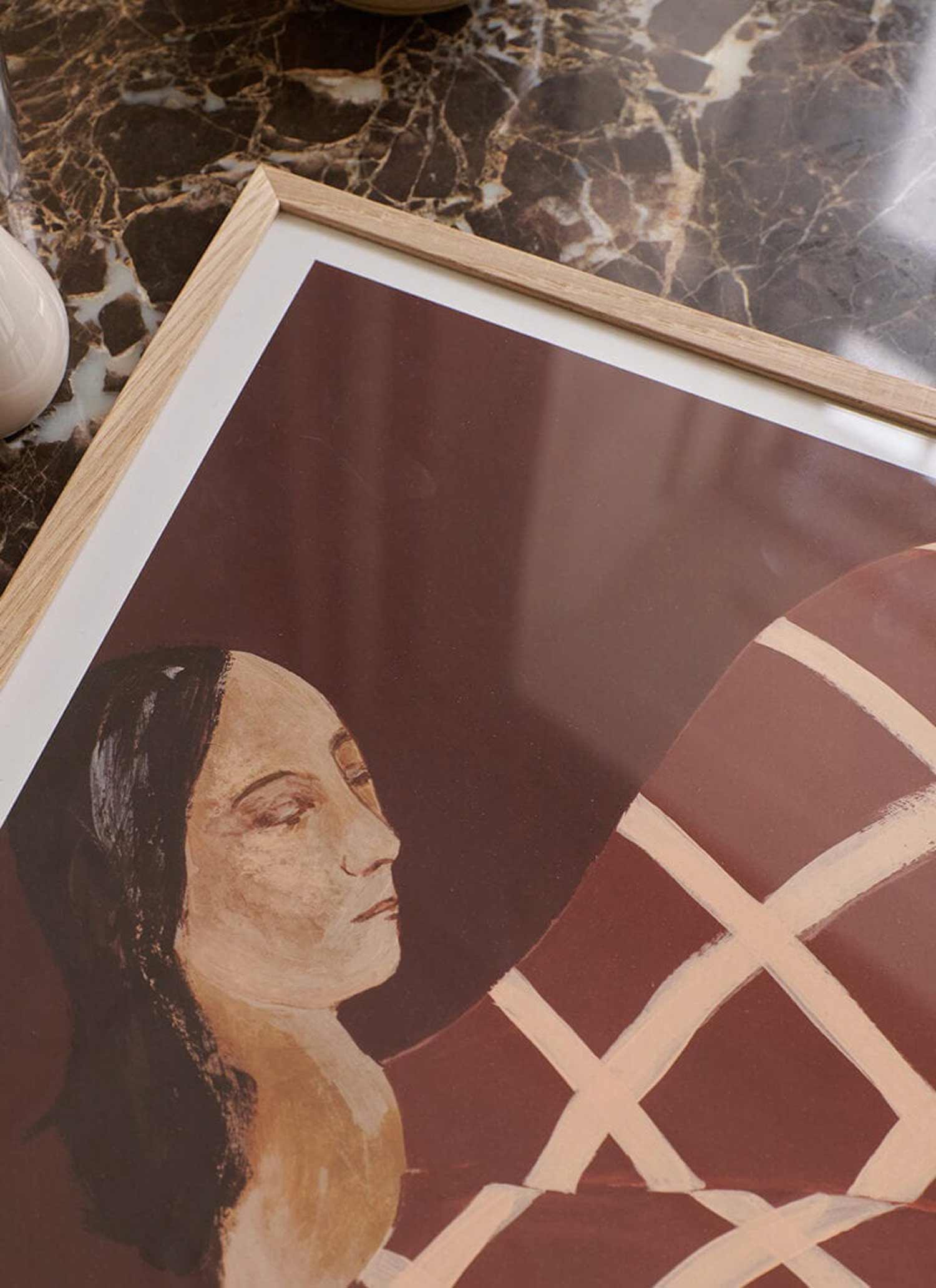 소피아 린드 Waiting At Art Et Metiers 그림 아트포스터 인테리어포스터 거실 액자