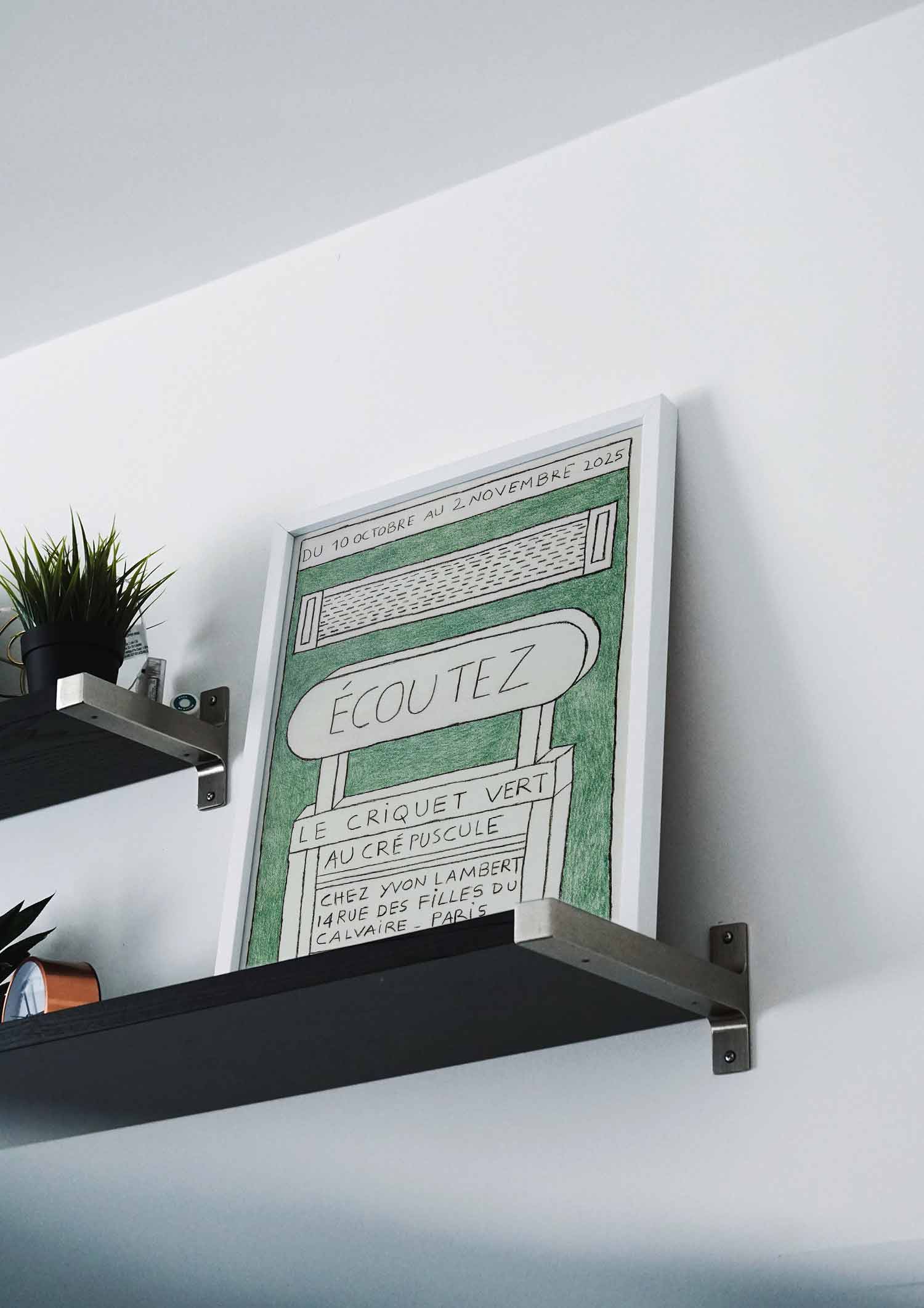 나탈리 뒤 파스퀴에 일러스트 미니 소형 그림 아트포스터 인테리어포스터 액자