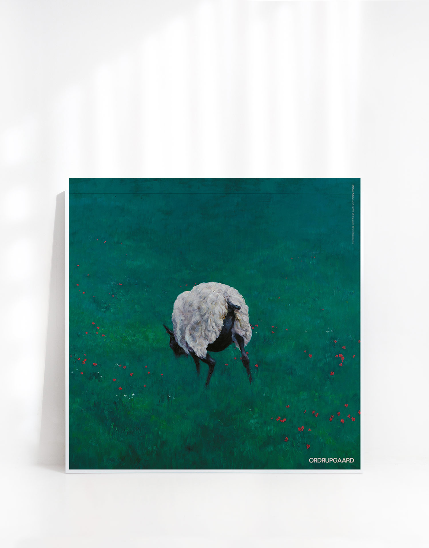 동물 양 포스터 액자