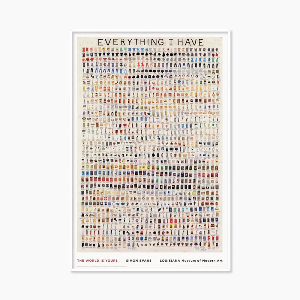 [사이먼 에반스] Everything I Have (액자 포함) 92 x 140.3 cm