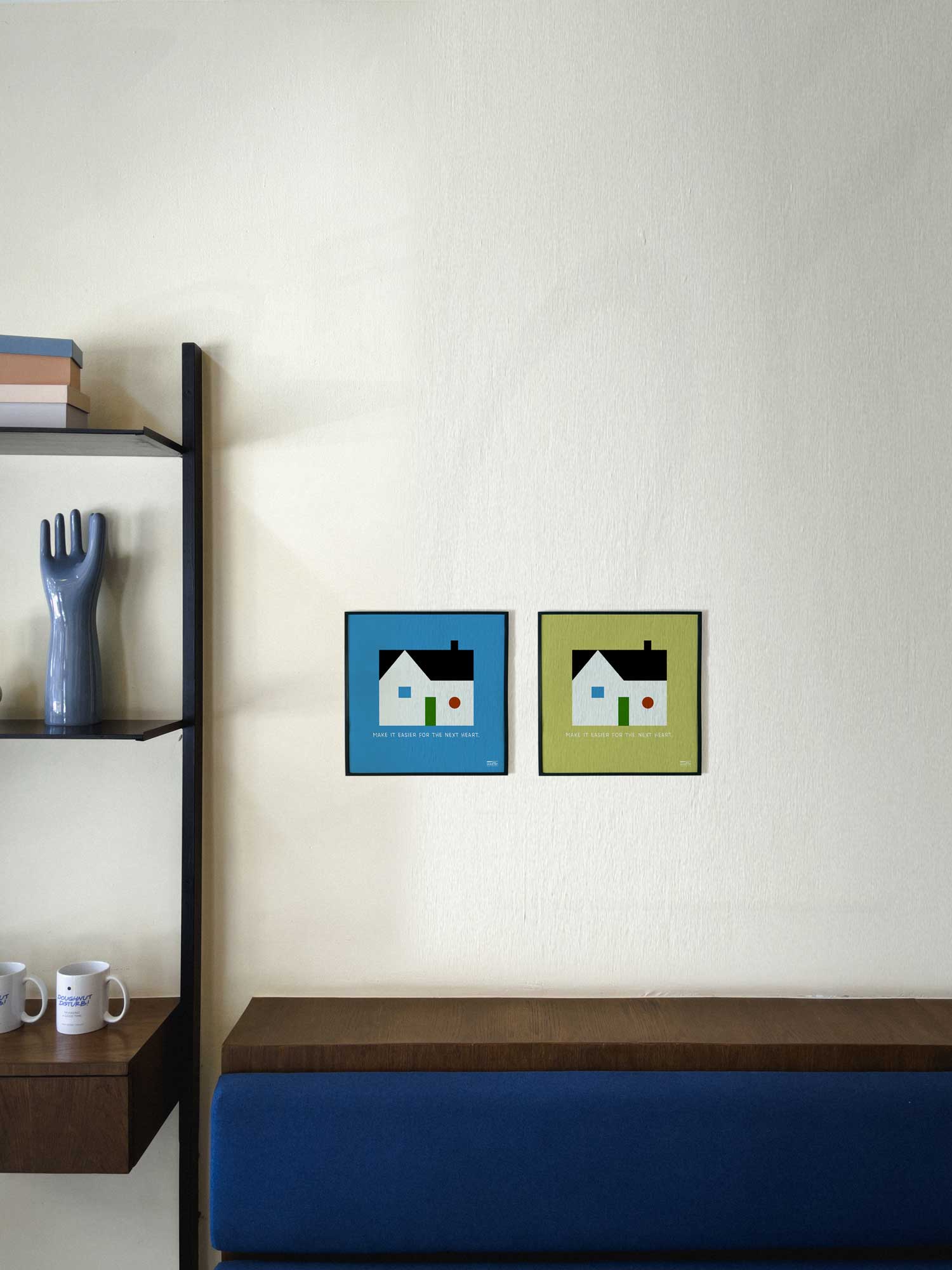 [souffle] Home, Slowly Green 20.3 x 20.3 cm