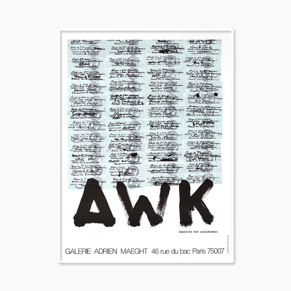 [제라르 가스오르노프스키] AWK 56 x 74.5 cm -7월 말 재입고 예정