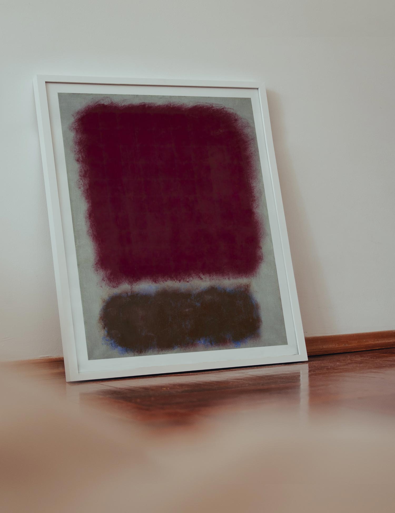 마크 로스코 Red over Brown 명화 그림 아트포스터 인테리어포스터 거실 액자