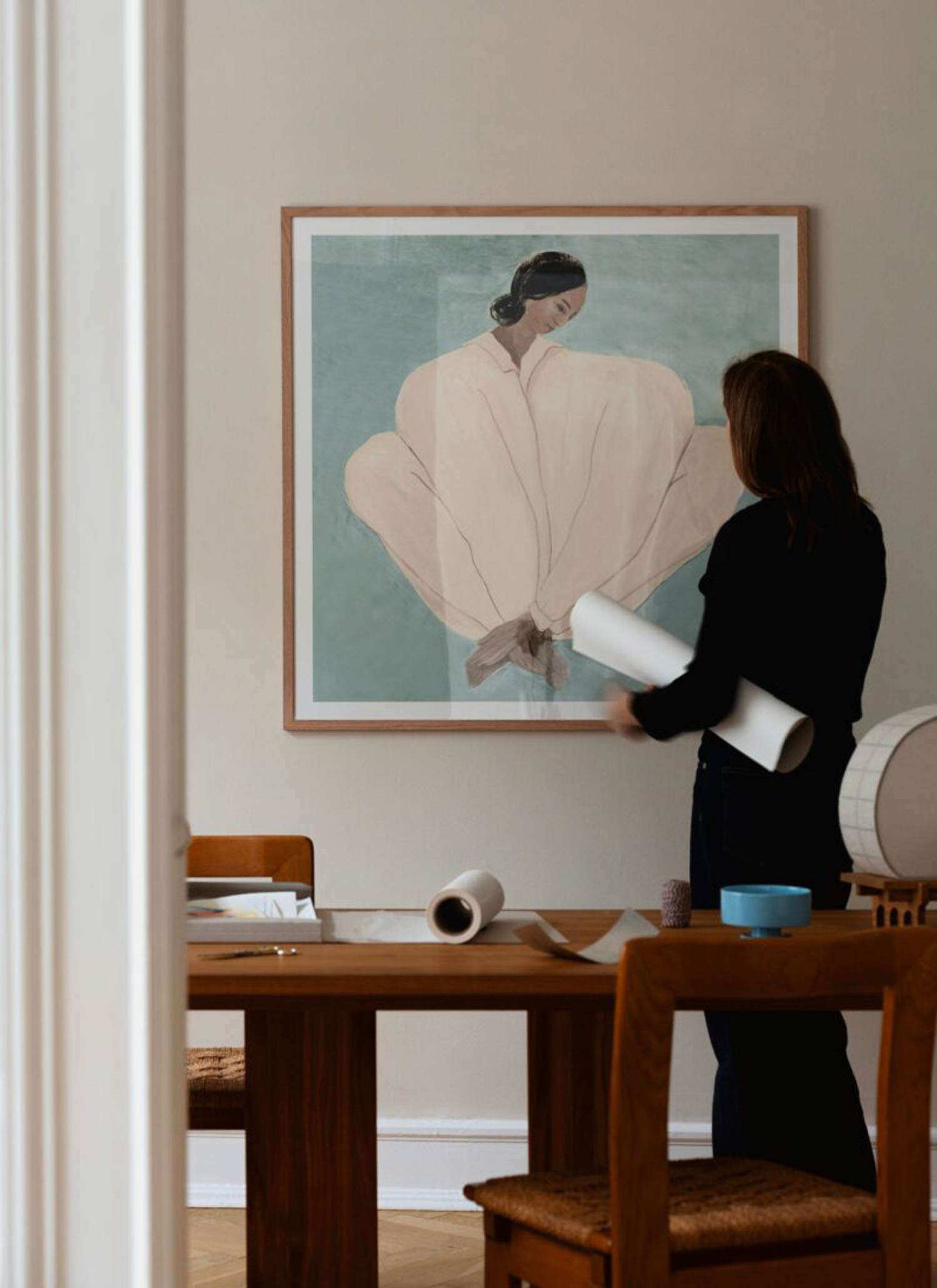 소피아 린드 Sofia Lind Meet Me At Jaures 그림 아트포스터 인테리어포스터 거실 액자