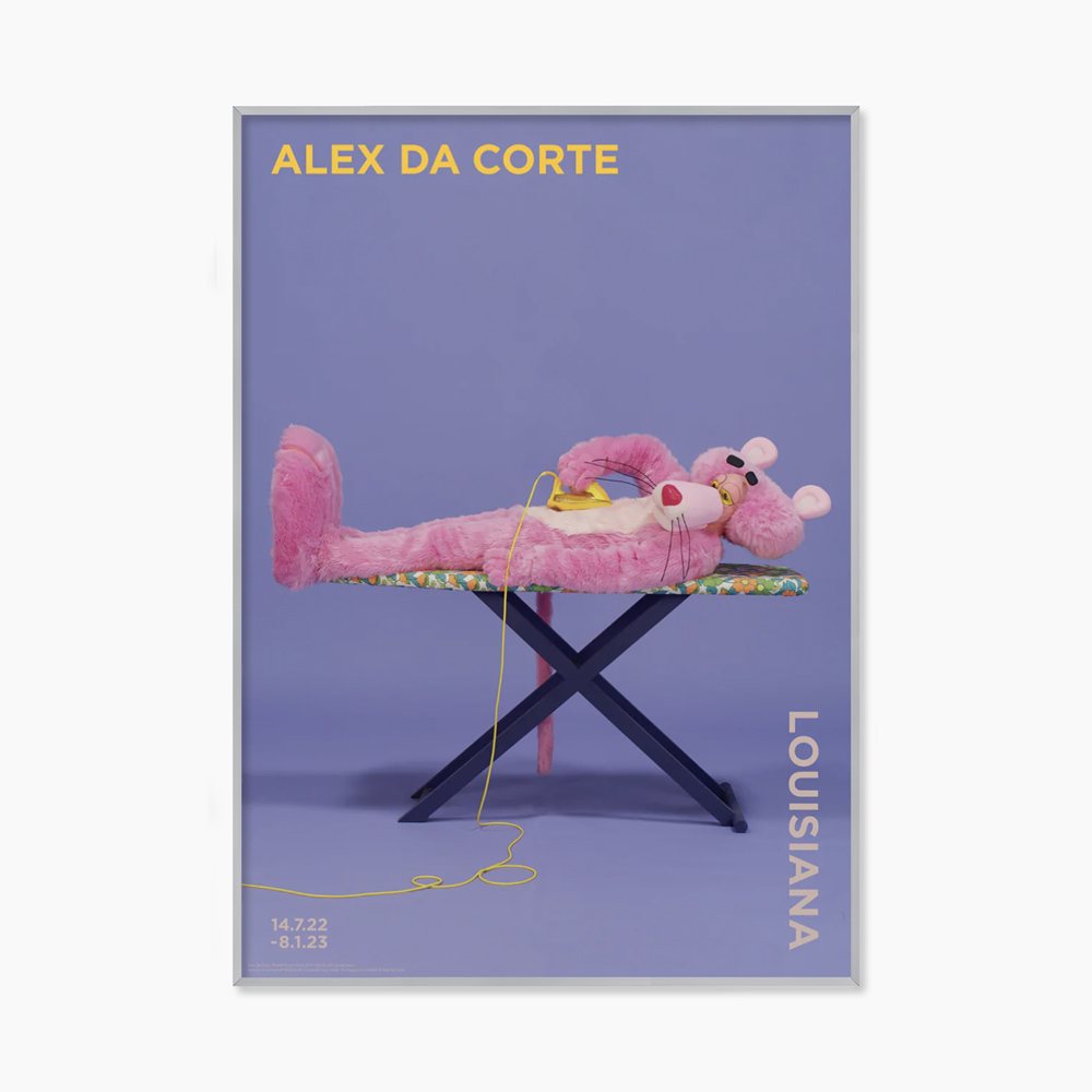 [알렉스 다 코르트] Rubber Pencil Devil, Pink Panther 42 x 59.4 cm