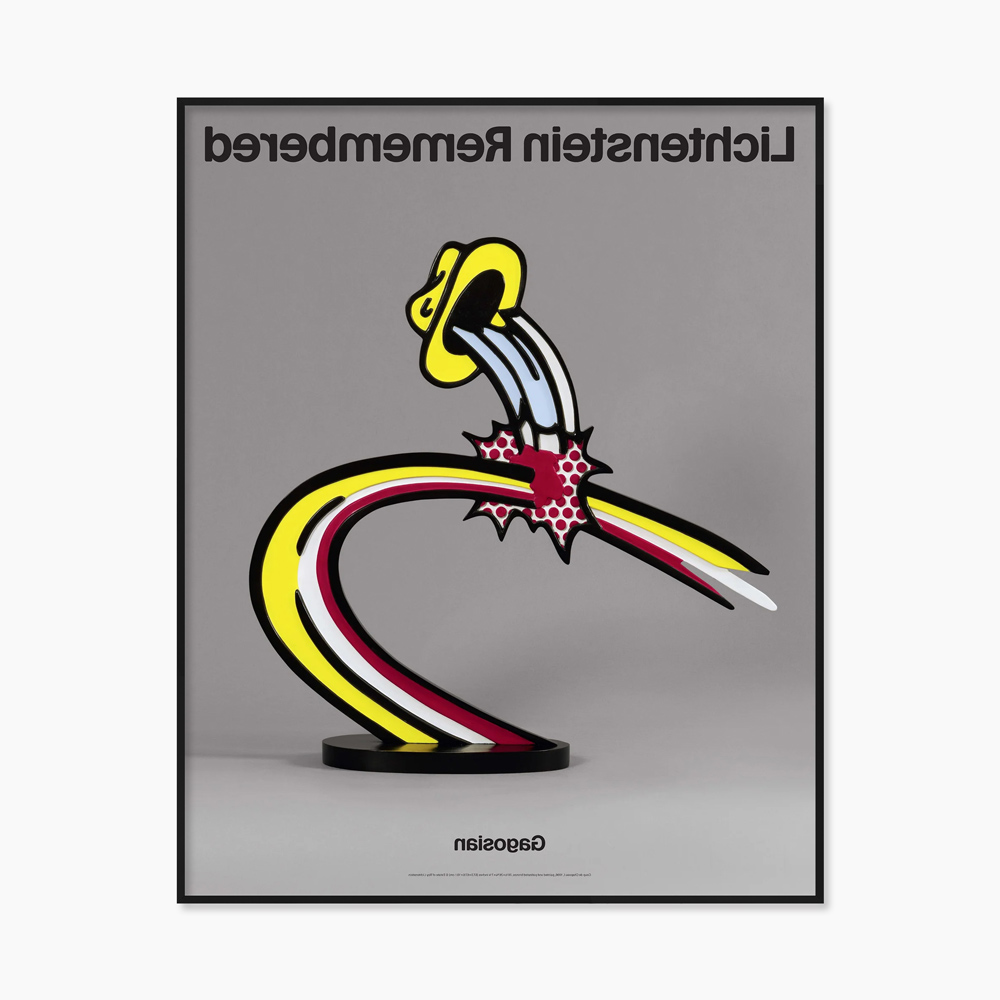 [로이 리히텐슈타인] Lichtenstein Remembered 60.9 x 76.2 cm 양면 포스터