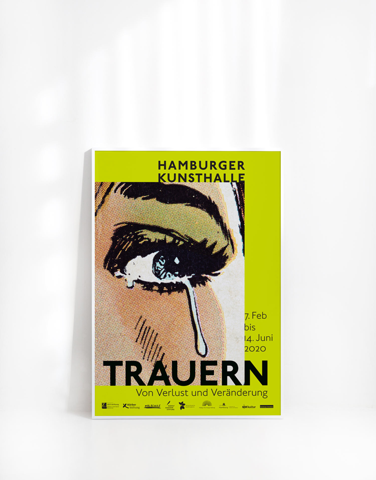 앤 콜리어 눈물 포스터 액자