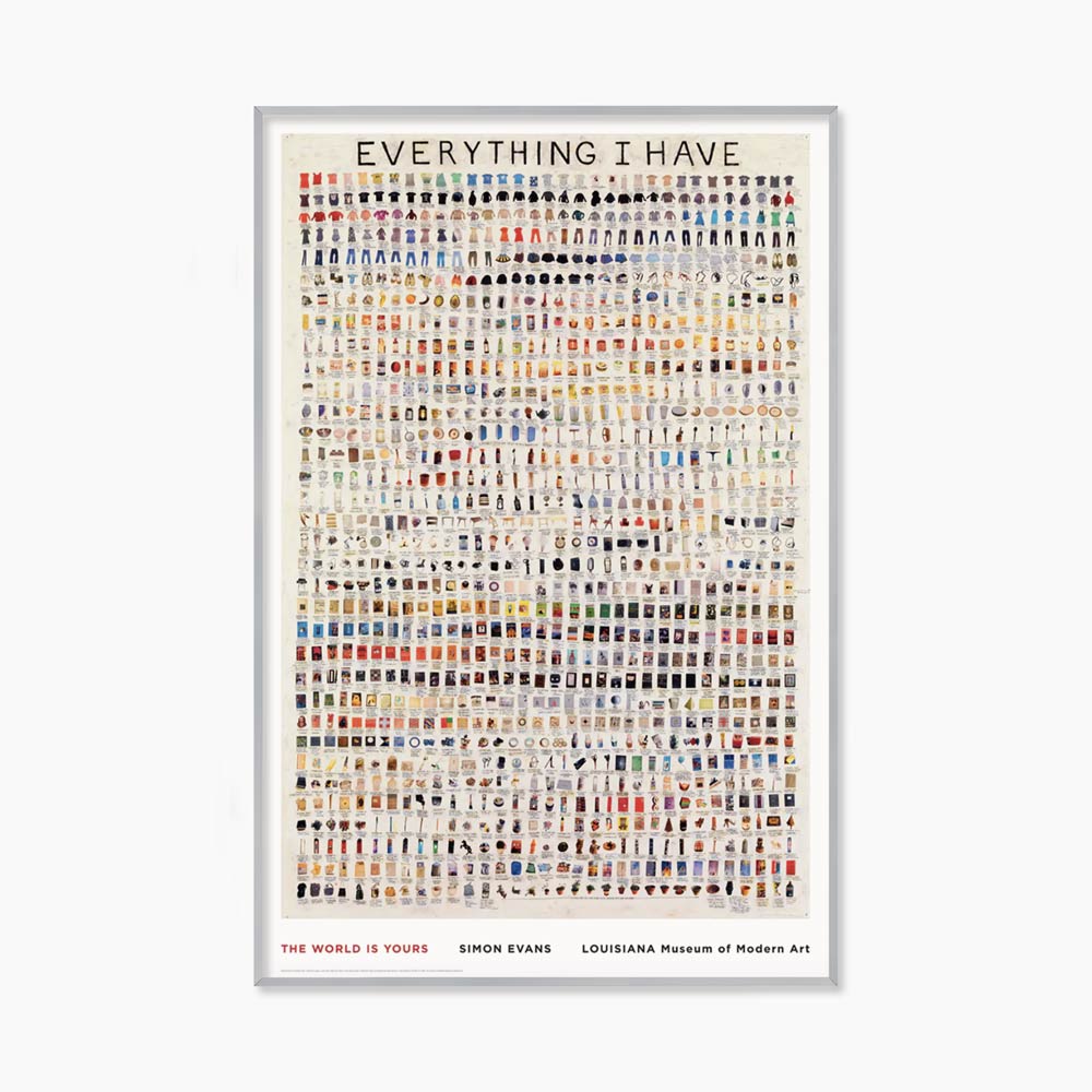 [사이먼 에반스] Everything I Have (액자 포함) 92 x 140.3 cm