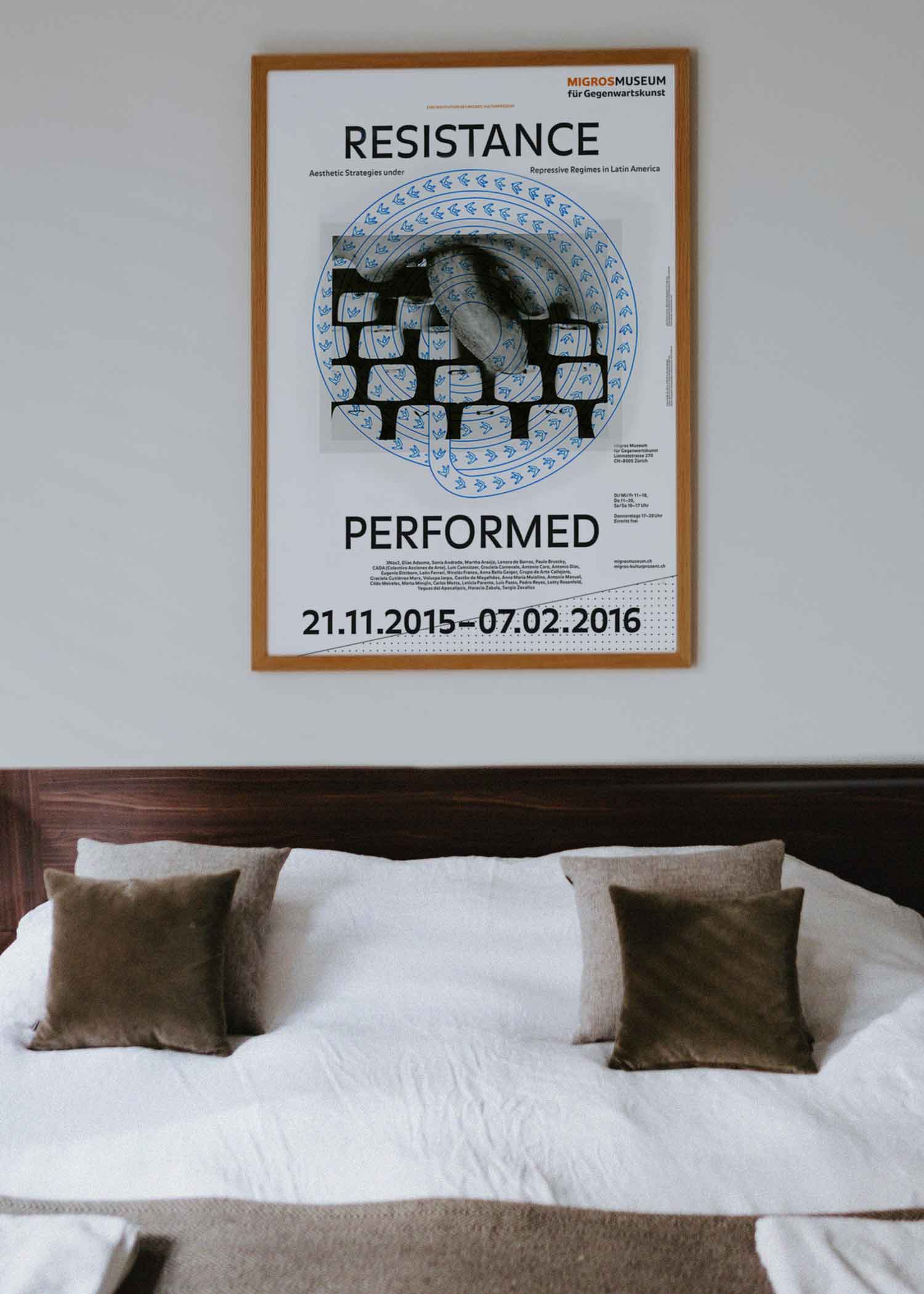 Resistance Performed 사진 그래픽 디자인 카페 아트포스터 인테리어포스터 거실 액자