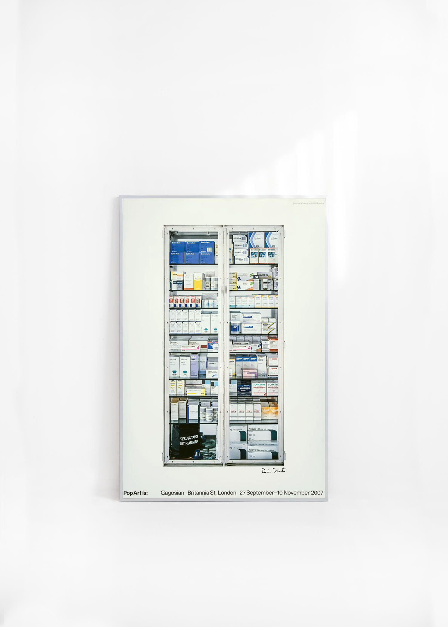 데미안 허스트 대형 아트포스터 인테리어포스터 거실 액자