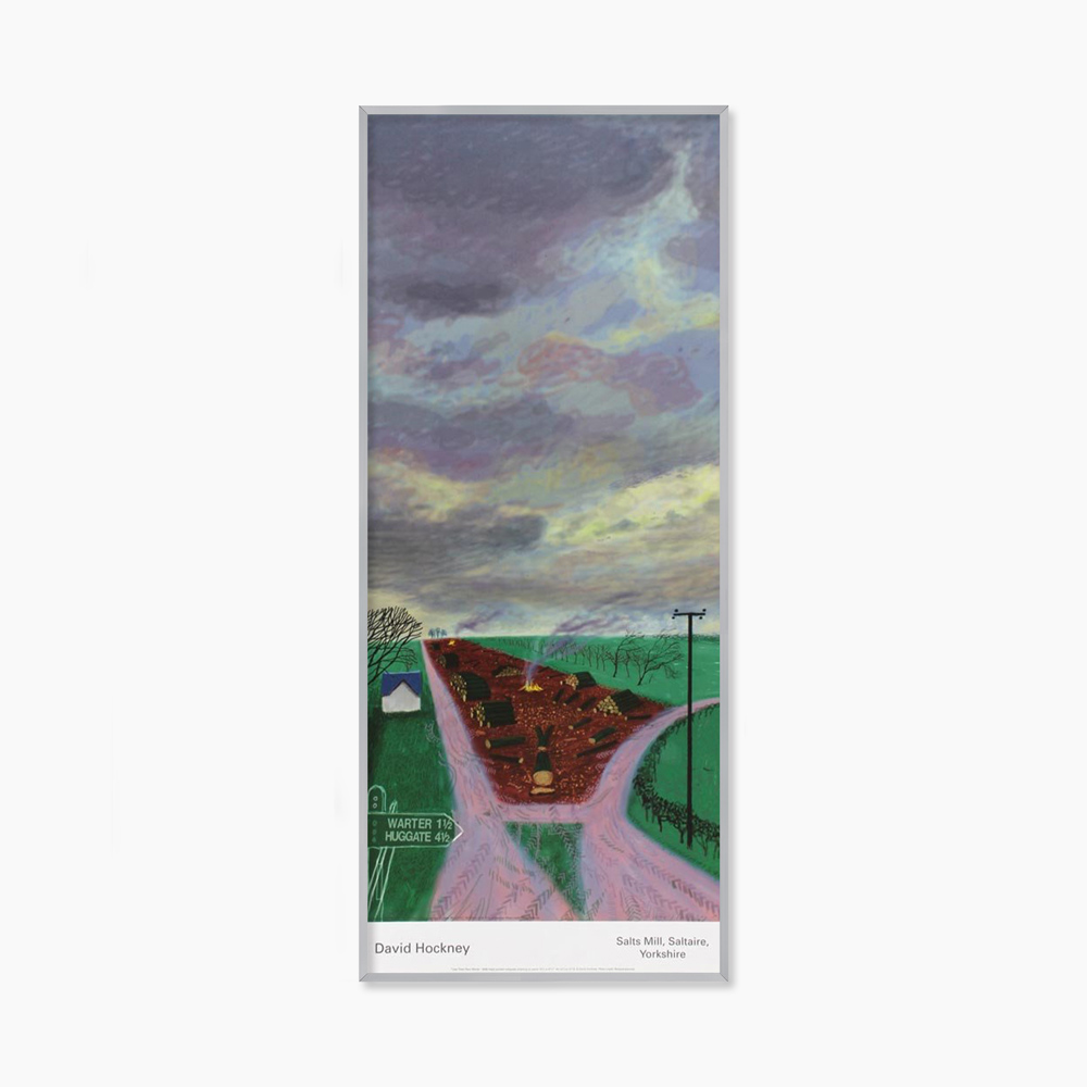 [데이비드 호크니] Less Trees Near Warter 42 x 100.5 cm