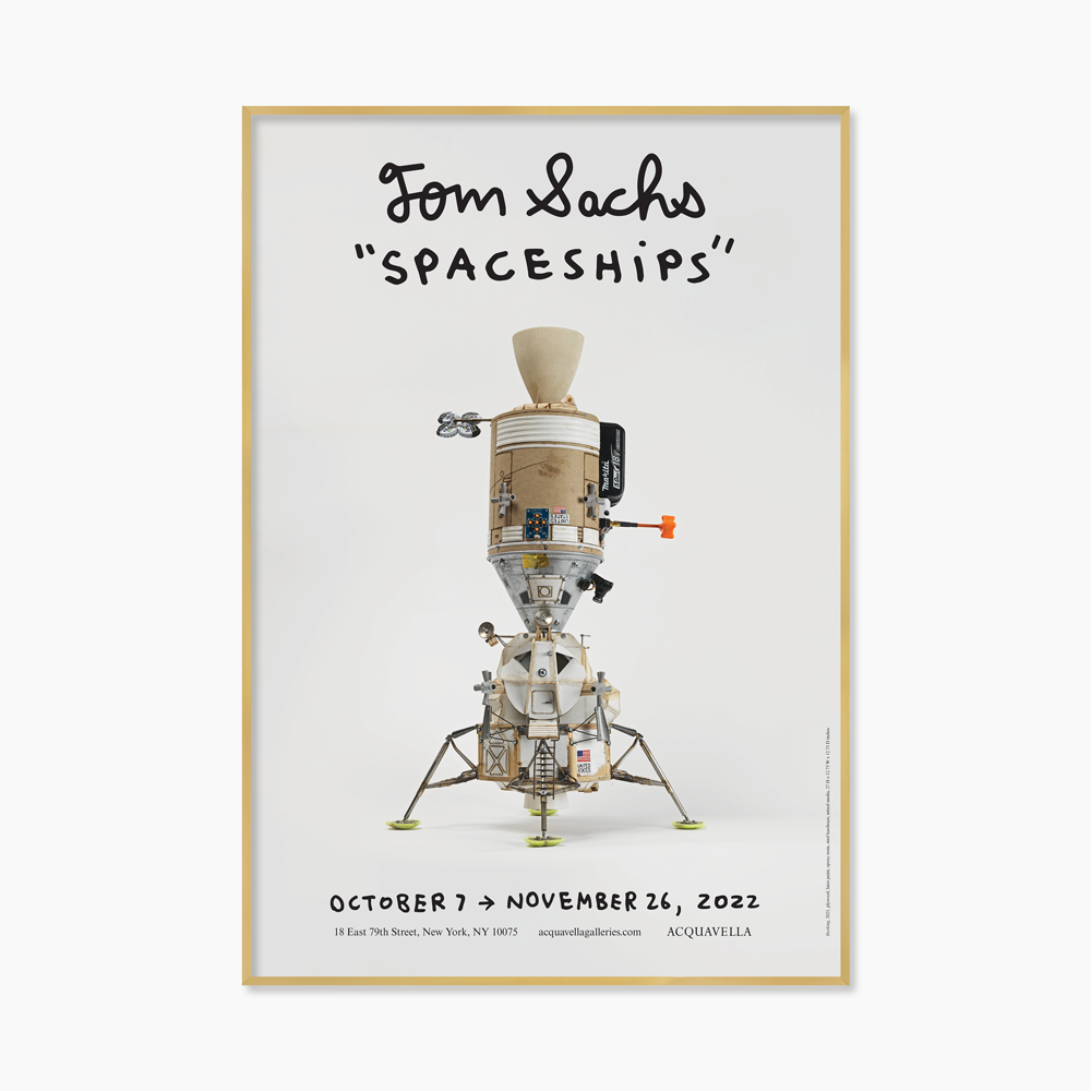 [톰 삭스 Limited] Spaceships (액자 포함) 66 x 96.5 cm