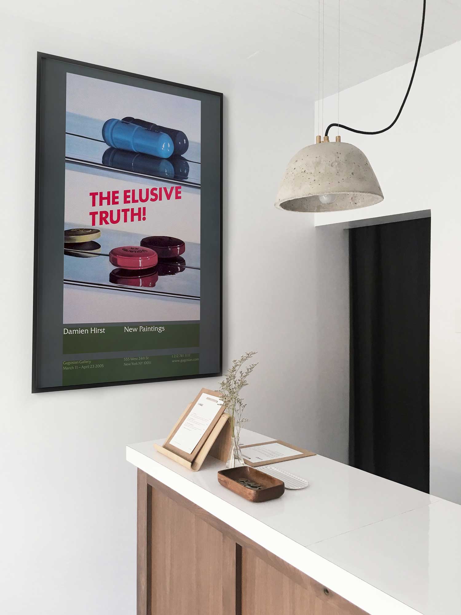 데미안 허스트 대형 아트포스터 인테리어포스터 거실 액자