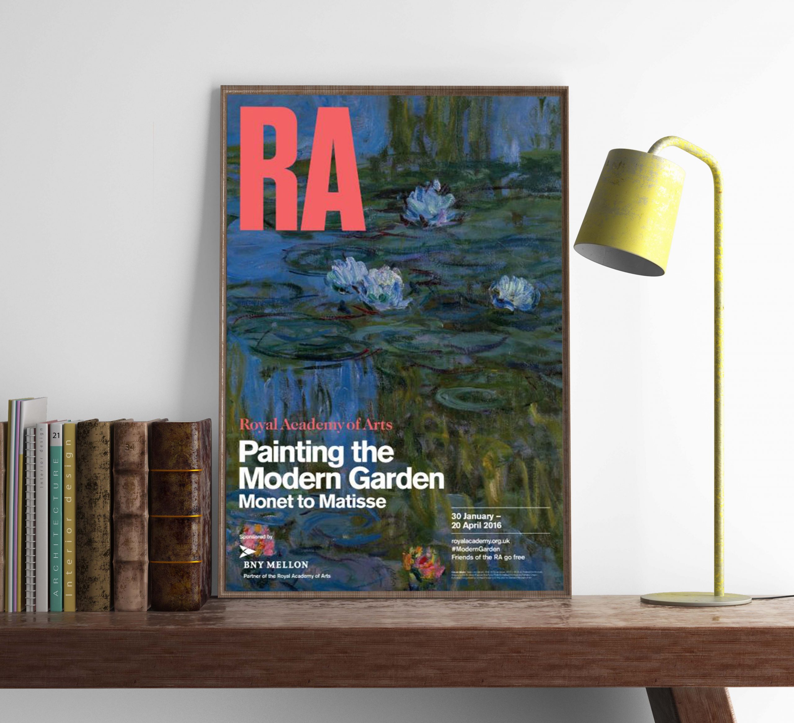 클로드 모네 빈티지포스터