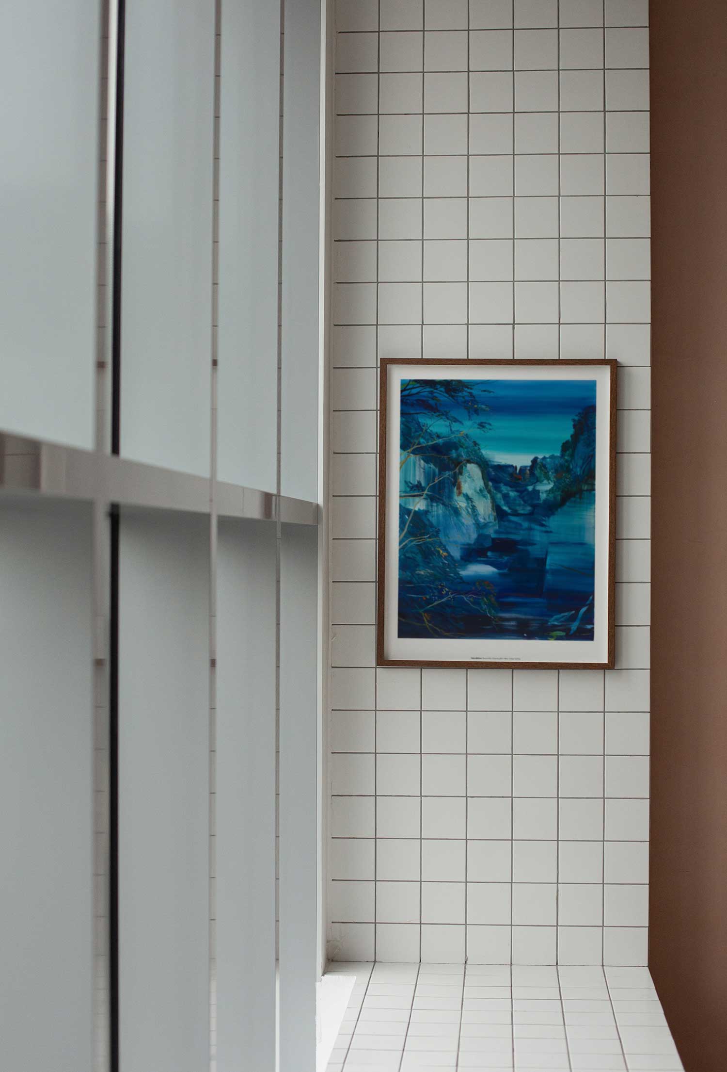 칼럼 맥클루어] Fissure in Blue 바다 그림 풍경 로얄아카데미 명화 빈티지 그림 아트포스터 인테리어포스터 거실 액자
