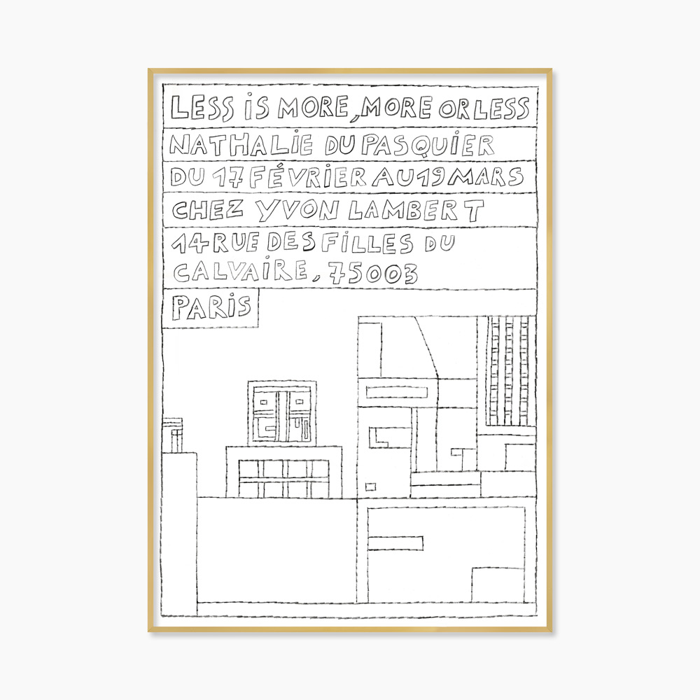 [나탈리 뒤 파스퀴에] LESS IS MORE 33 x 46 cm