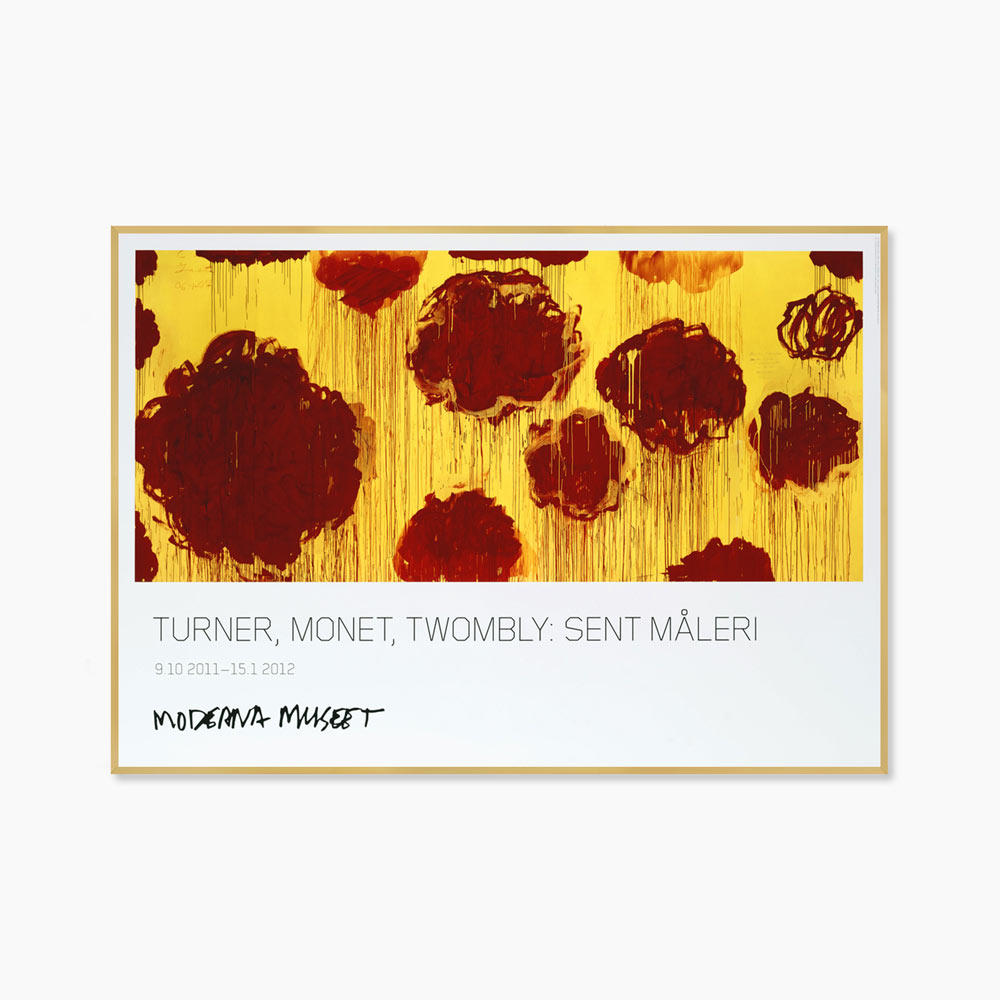 사이 트웜블리 꽃 플라워 추상화 그림 거실 액자 아트포스터 인테리어포스터