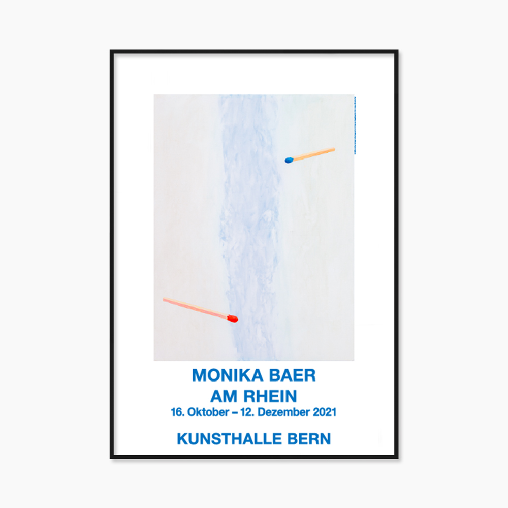 [모니카 베어] Am Rhein (액자 포함) 89.5 × 128 cm