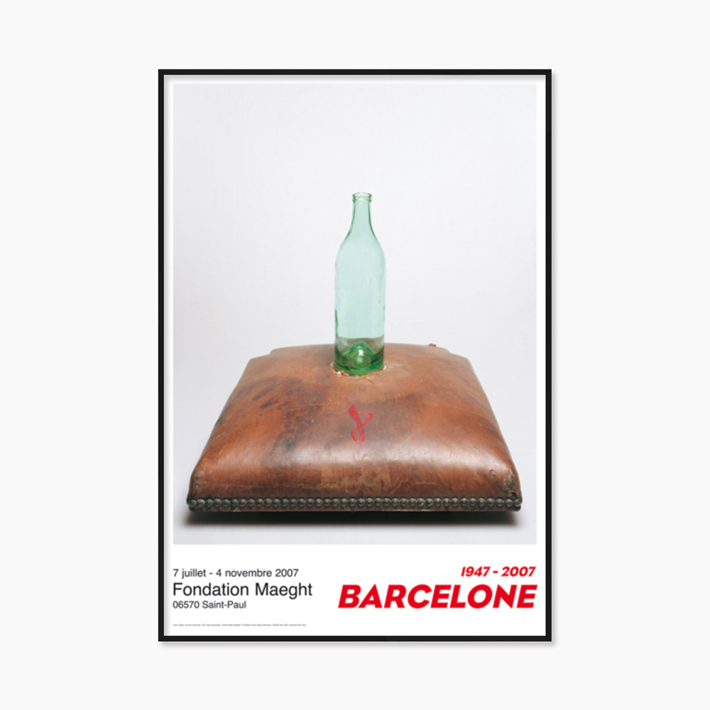 [안토니 타피에스] Cushion And Bottle (액자 포함) 54 x 79 cm