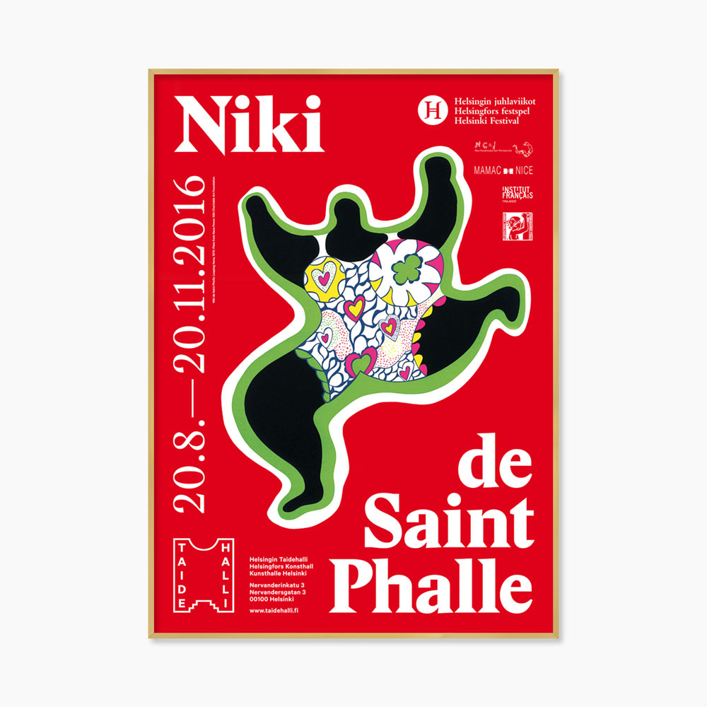 [니키 드 생팔] Leaping Nana 50 x 70 cm
