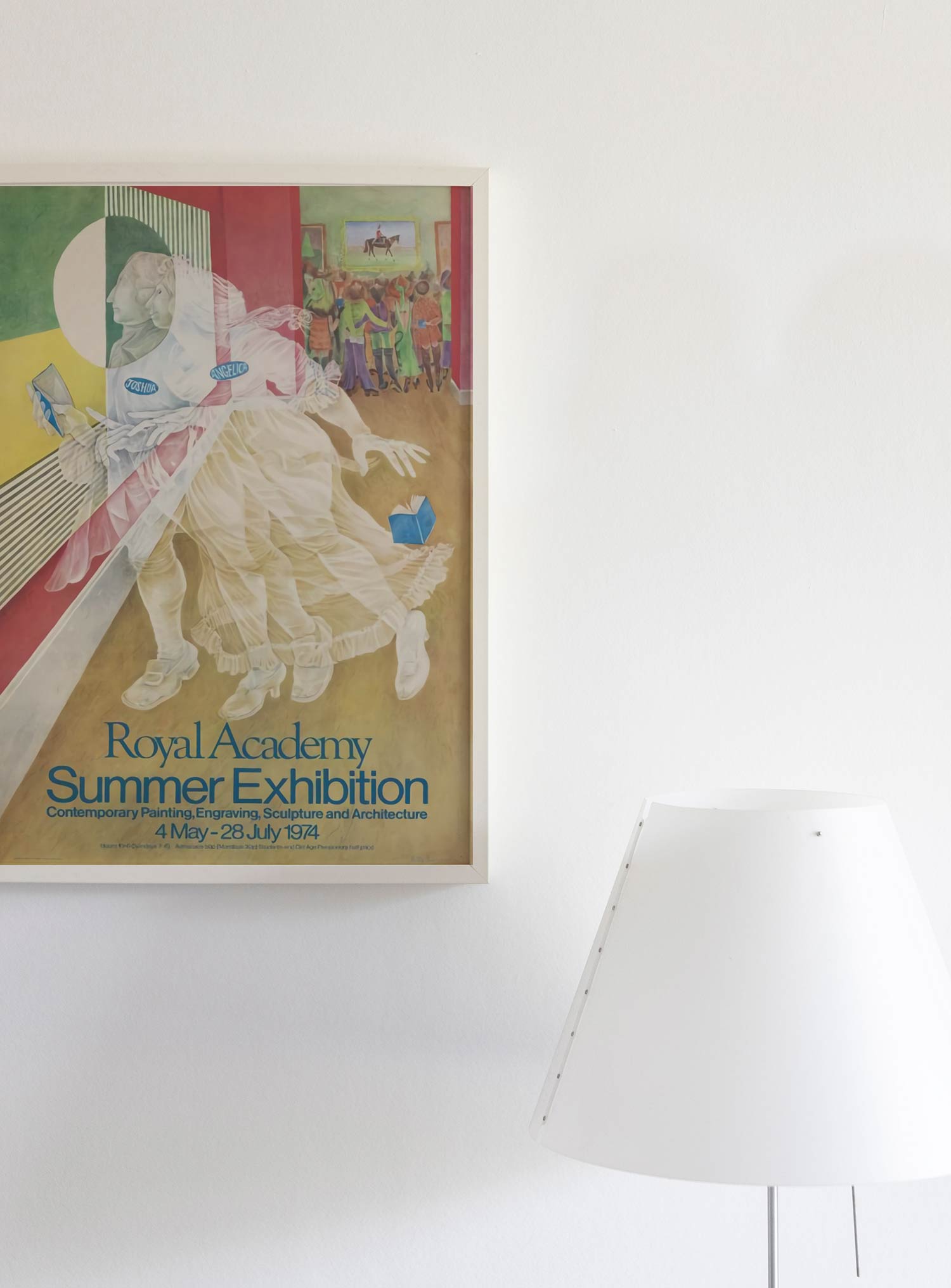 베티 스완윅 Summer Exhibition 1974 로얄아카데미 명화 빈티지 그림 아트포스터 인테리어포스터 거실 액자