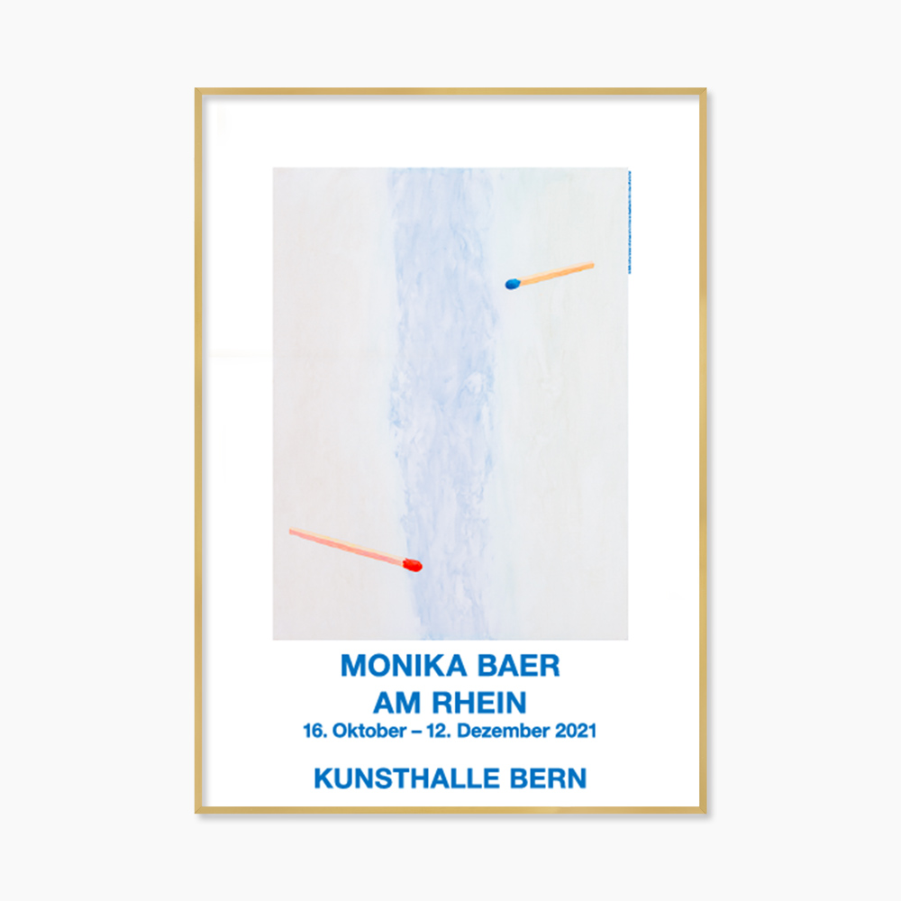 [모니카 베어] Am Rhein (액자 포함) 89.5 × 128 cm