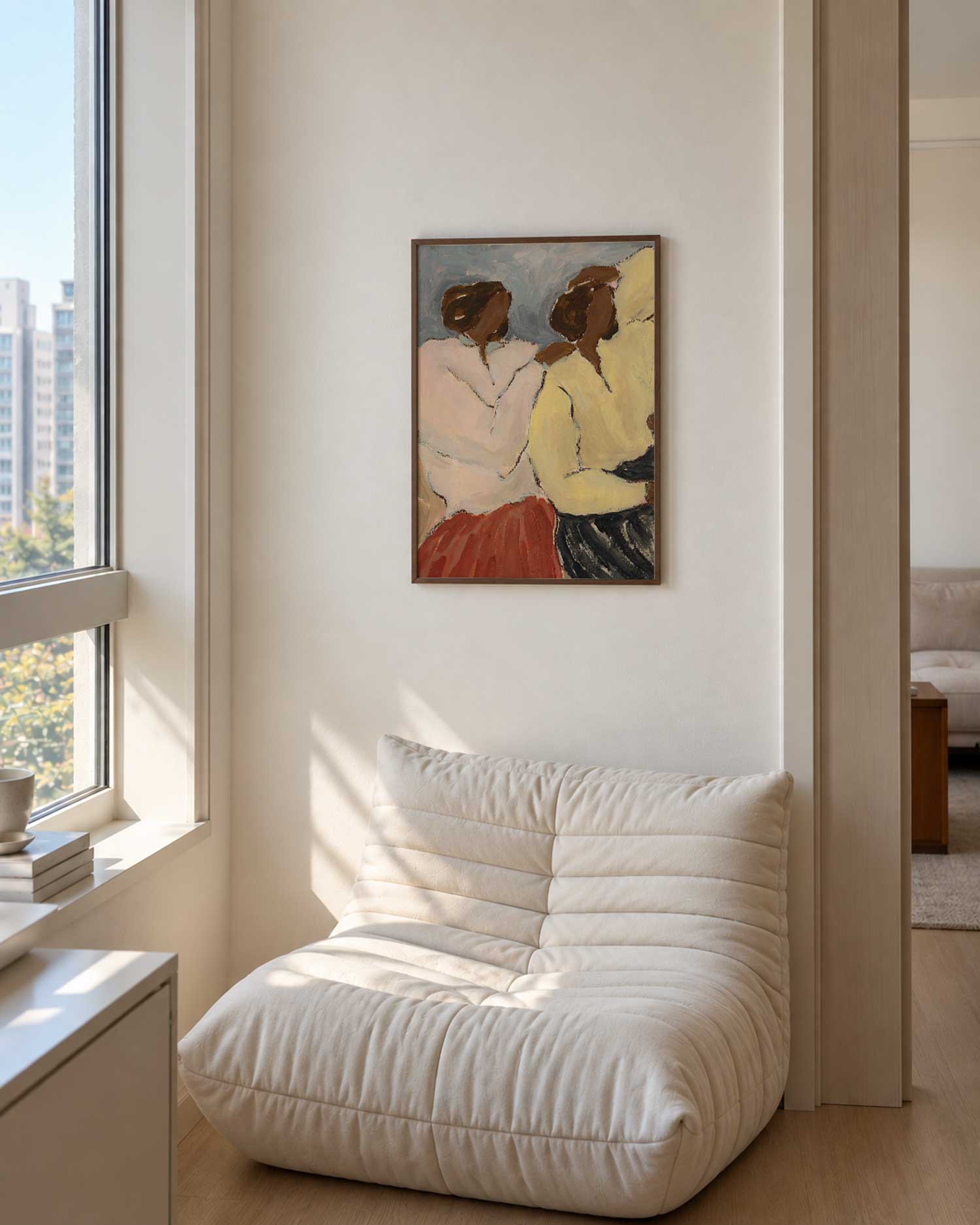 사크레 프랑진 Side by Side 50 x 70 cm 그림 액자 포스터 더포스터클럽 Sacree Frangine