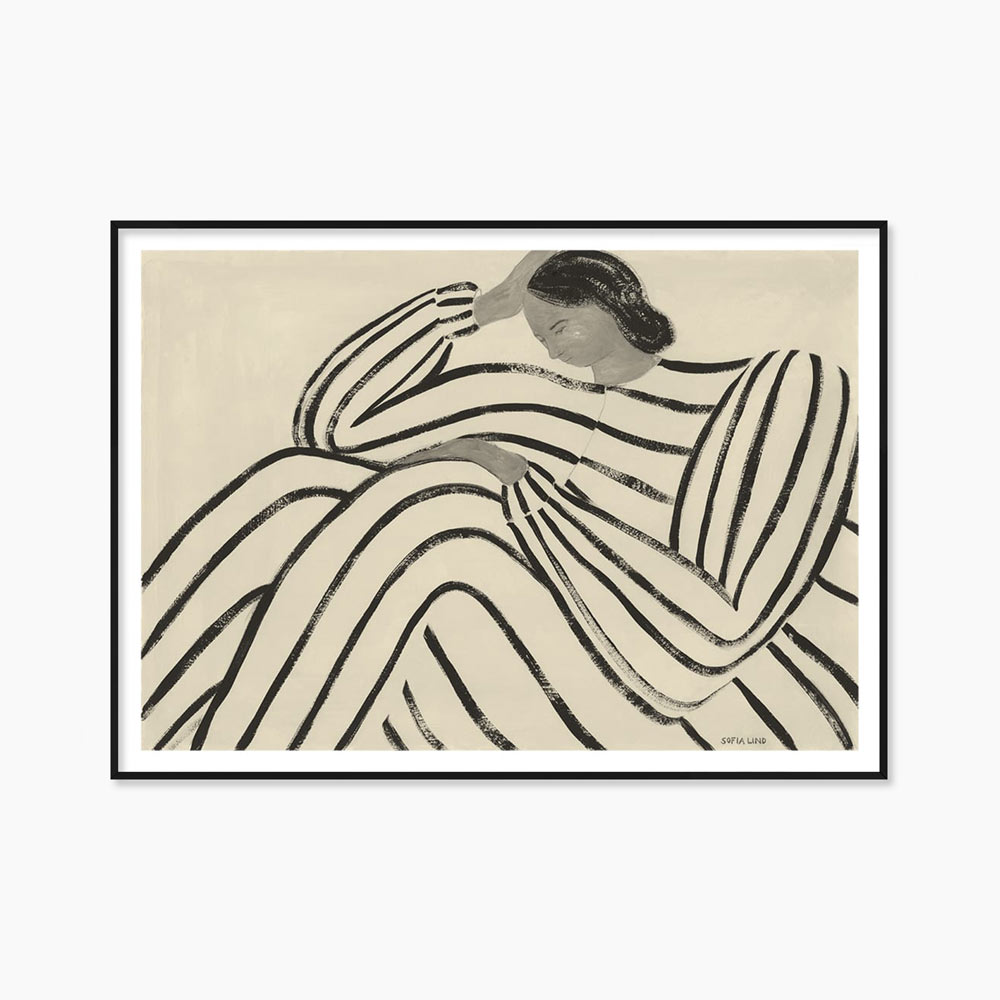 소피아 린드 Waiting 그림 아트포스터 인테리어포스터 거실 액자