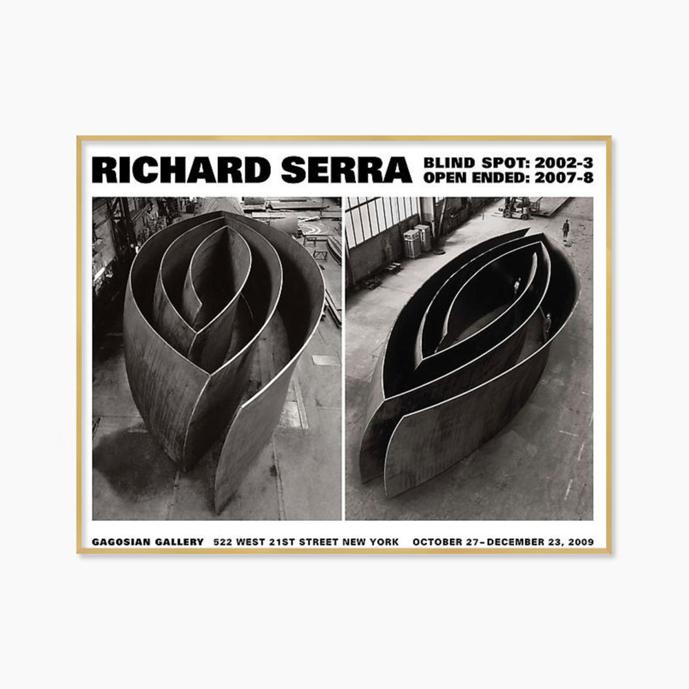 리처드 세라 건축 흑백 사진 대형 아트포스터 인테리어포스터 거실 액자