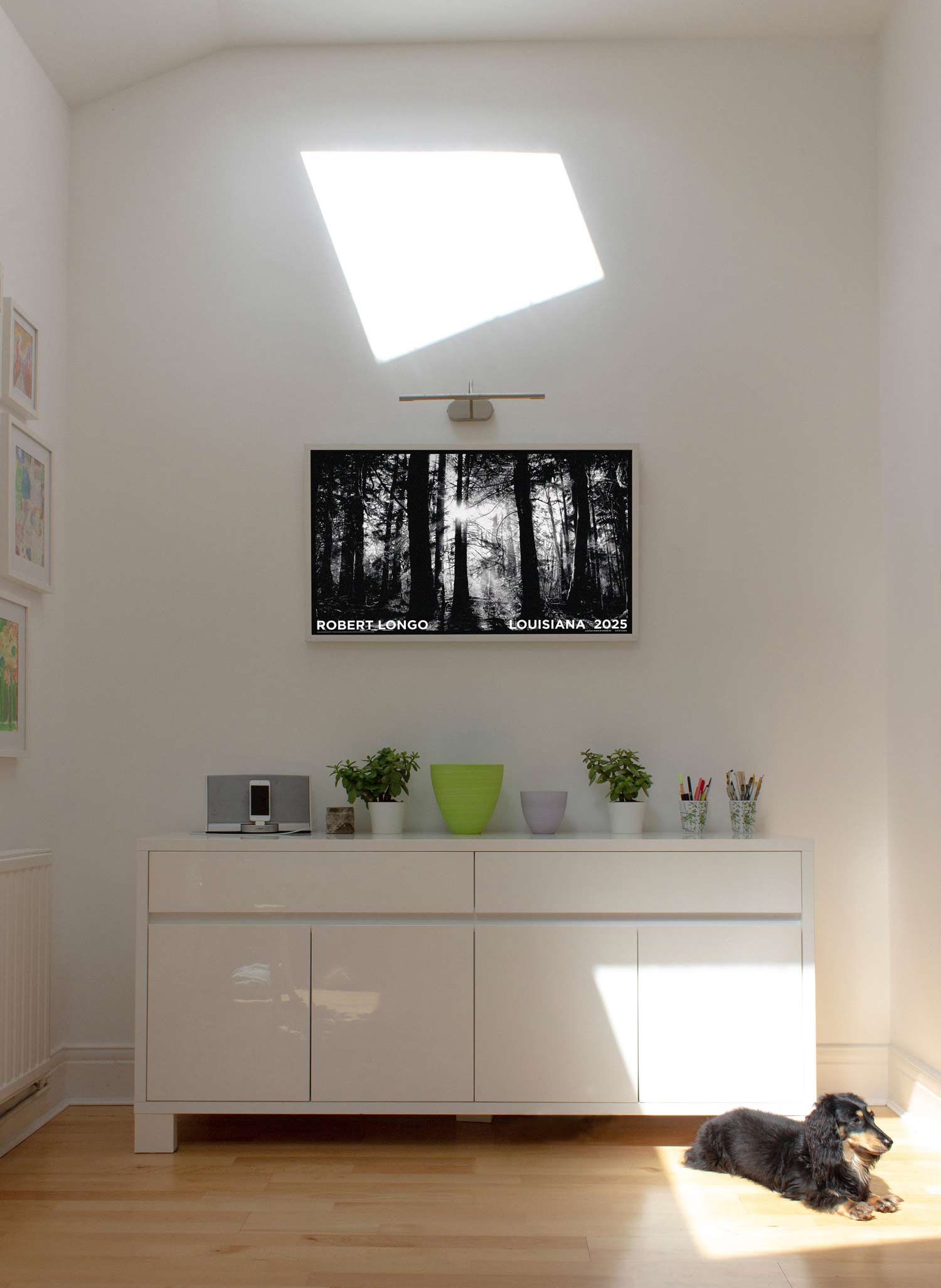 로버트 롱고 흑백 자연 그림 아트포스터 인테리어포스터 거실 액자