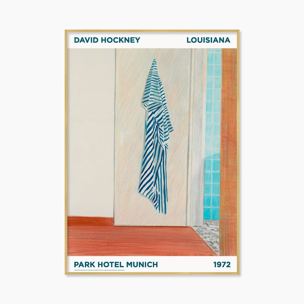 [데이비드 호크니] Park Hotel Munich 42 x 59.4 cm