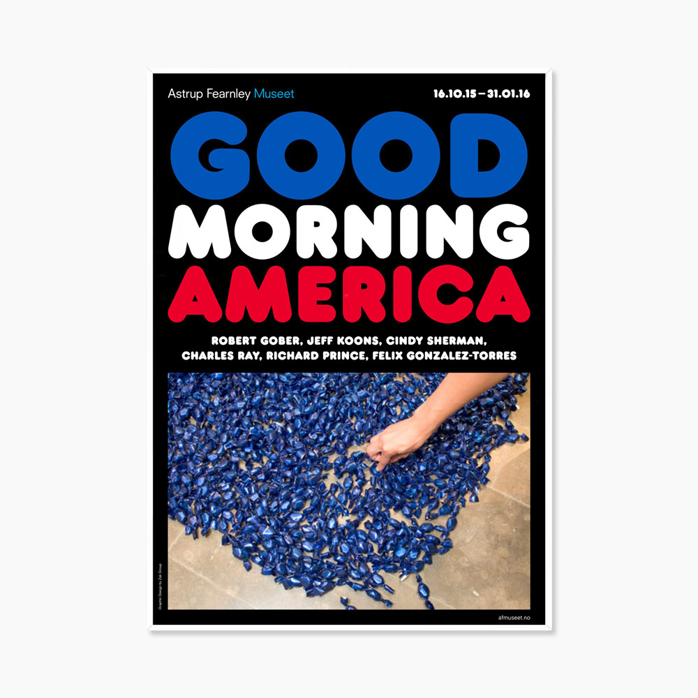 [펠릭스 곤잘레스 토레스] Good Morning America (액자 포함) 50 x 70 cm