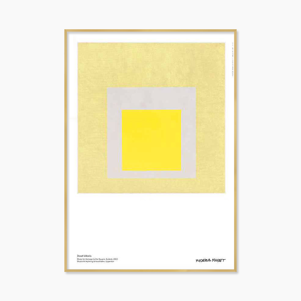 [요제프 알베르스] Study for Homage to the Square 50 x 70 cm