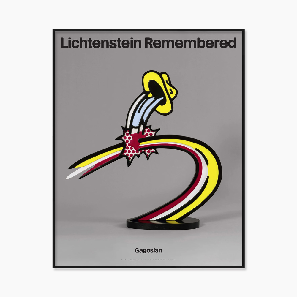 [로이 리히텐슈타인] Lichtenstein Remembered 60.9 x 76.2 cm 양면 포스터