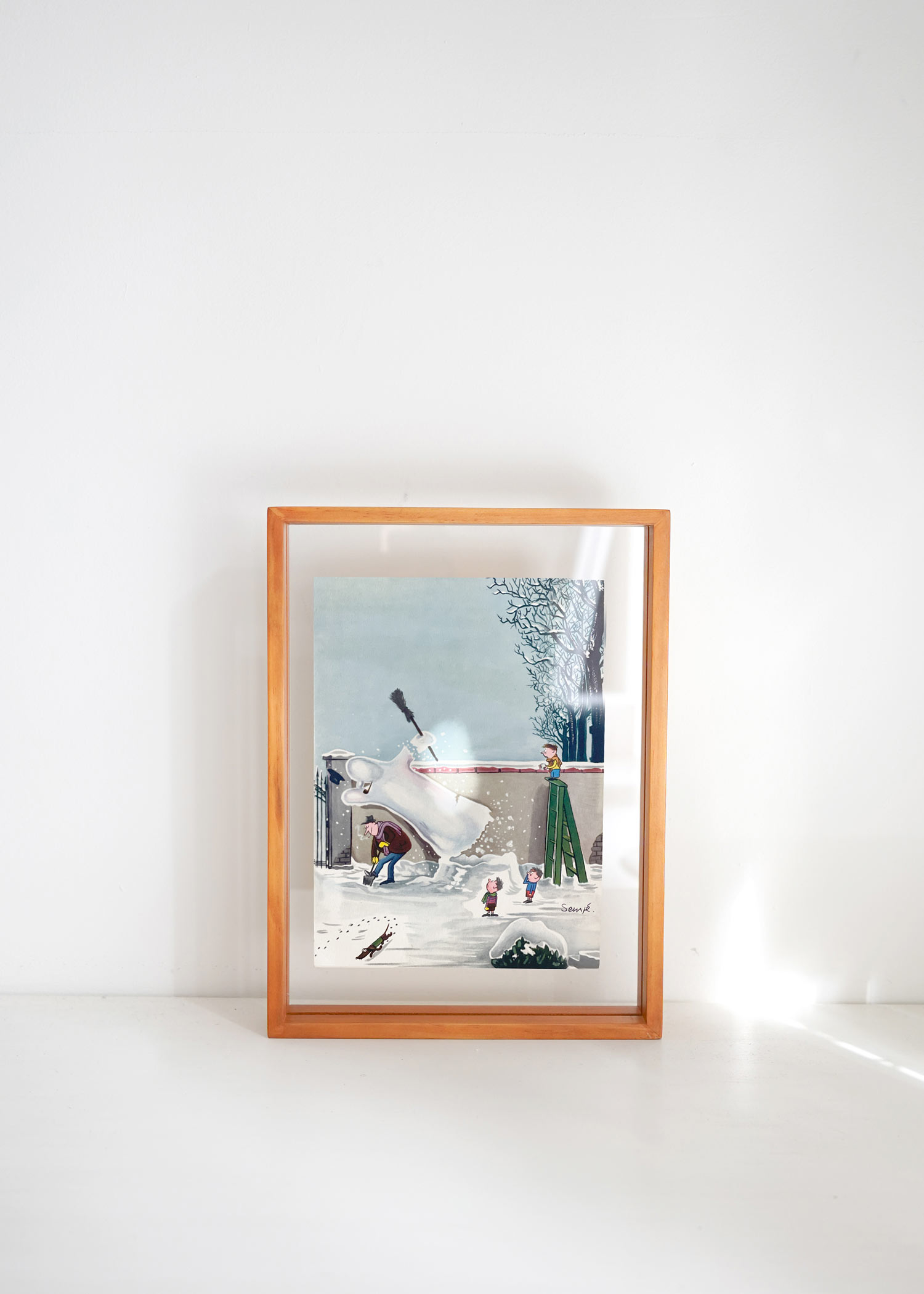 빈티지 장자크 상페 양면 달력 아트포스터 인테리어포스터 액자