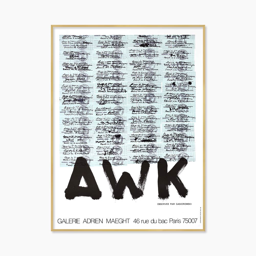 [제라르 가스오르노프스키] AWK 56 x 74.5 cm -7월 말 재입고 예정