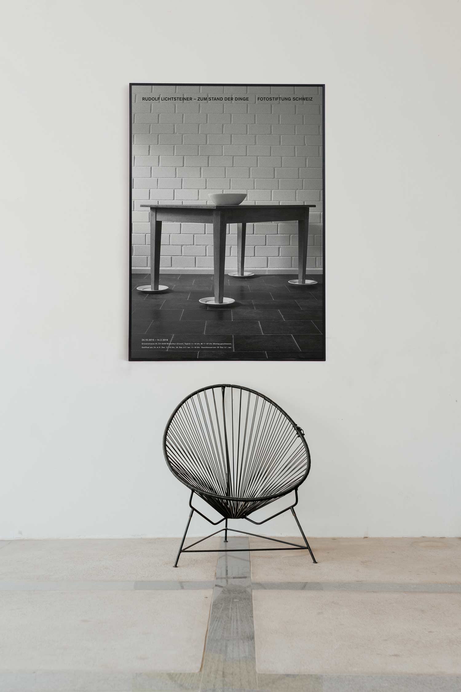 루돌프 리히트슈타이너 정물 흑백 사진 대형 아트포스터 인테리어포스터 거실 액자