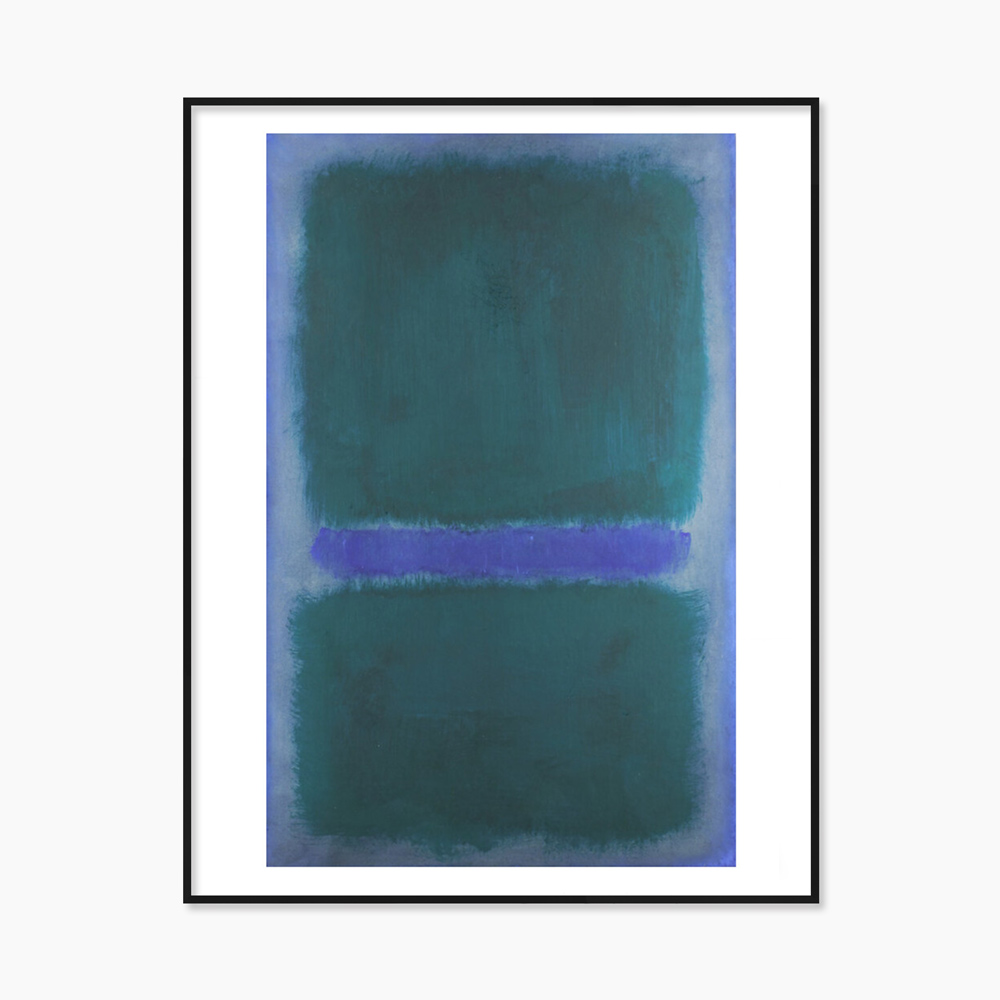 [마크 로스코] BlueGreen, Large (액자 포함) 81 x 101 cm