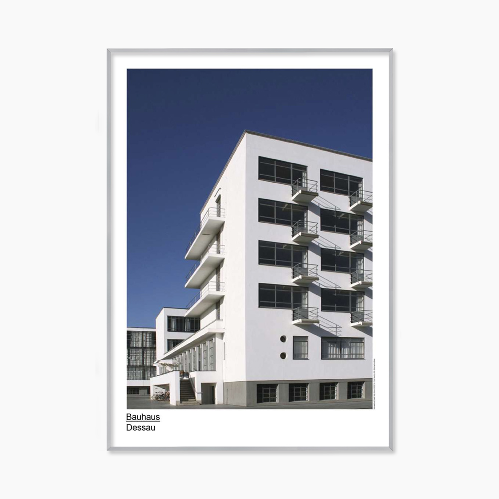 [Bauhaus Dessau] Prellerhaus (액자 포함) 59.4 x 84 cm