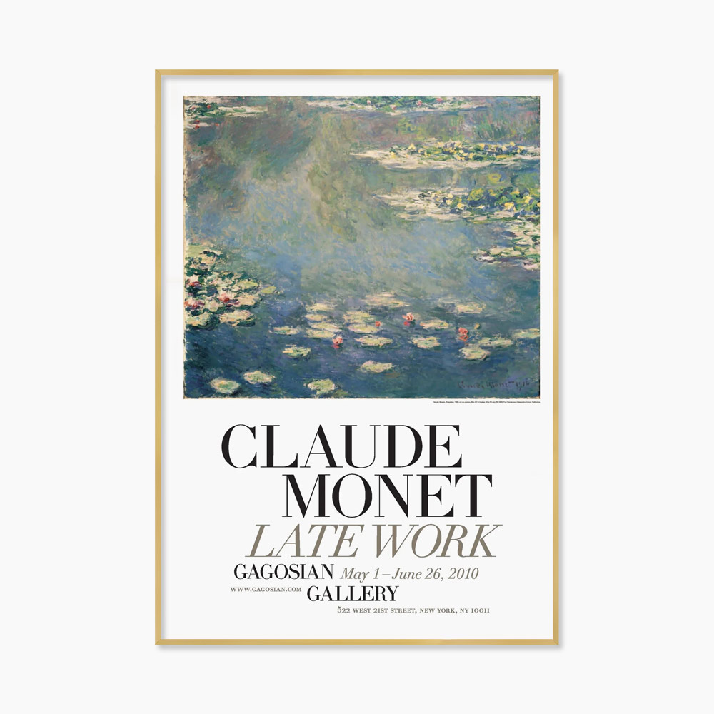 [클로드 모네] Late Work (액자 포함) 68.6 × 99.1 cm