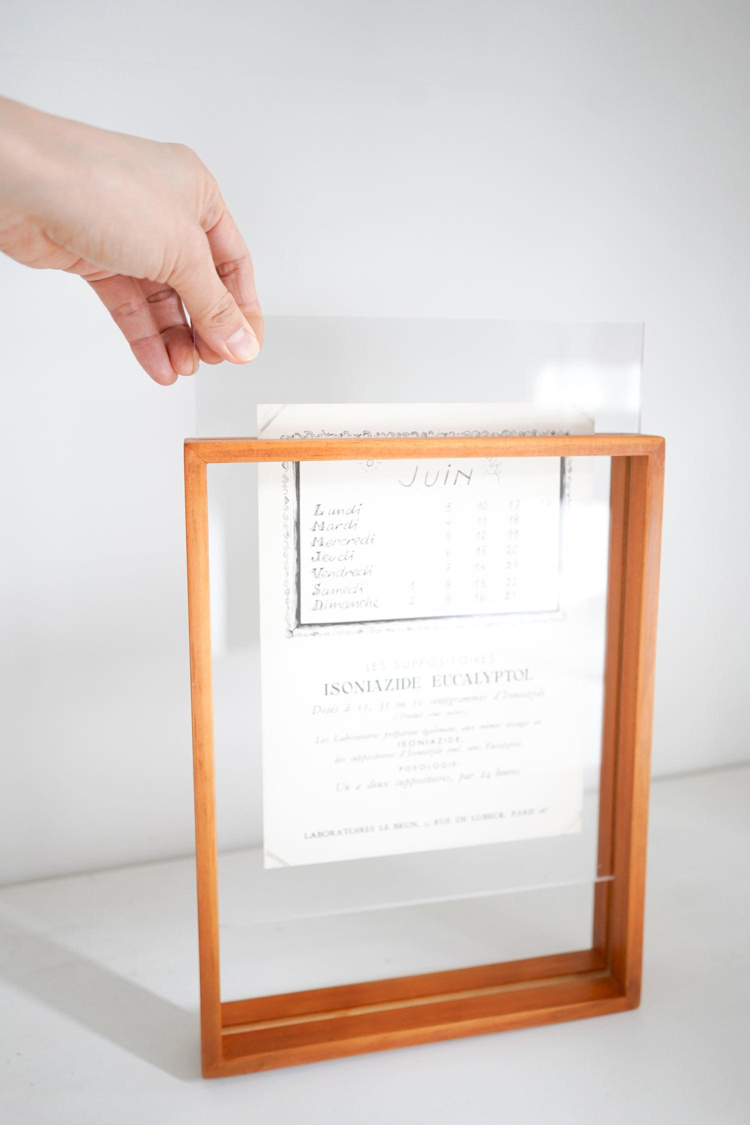 빈티지 장자크 상페 양면 달력 아트포스터 인테리어포스터 액자