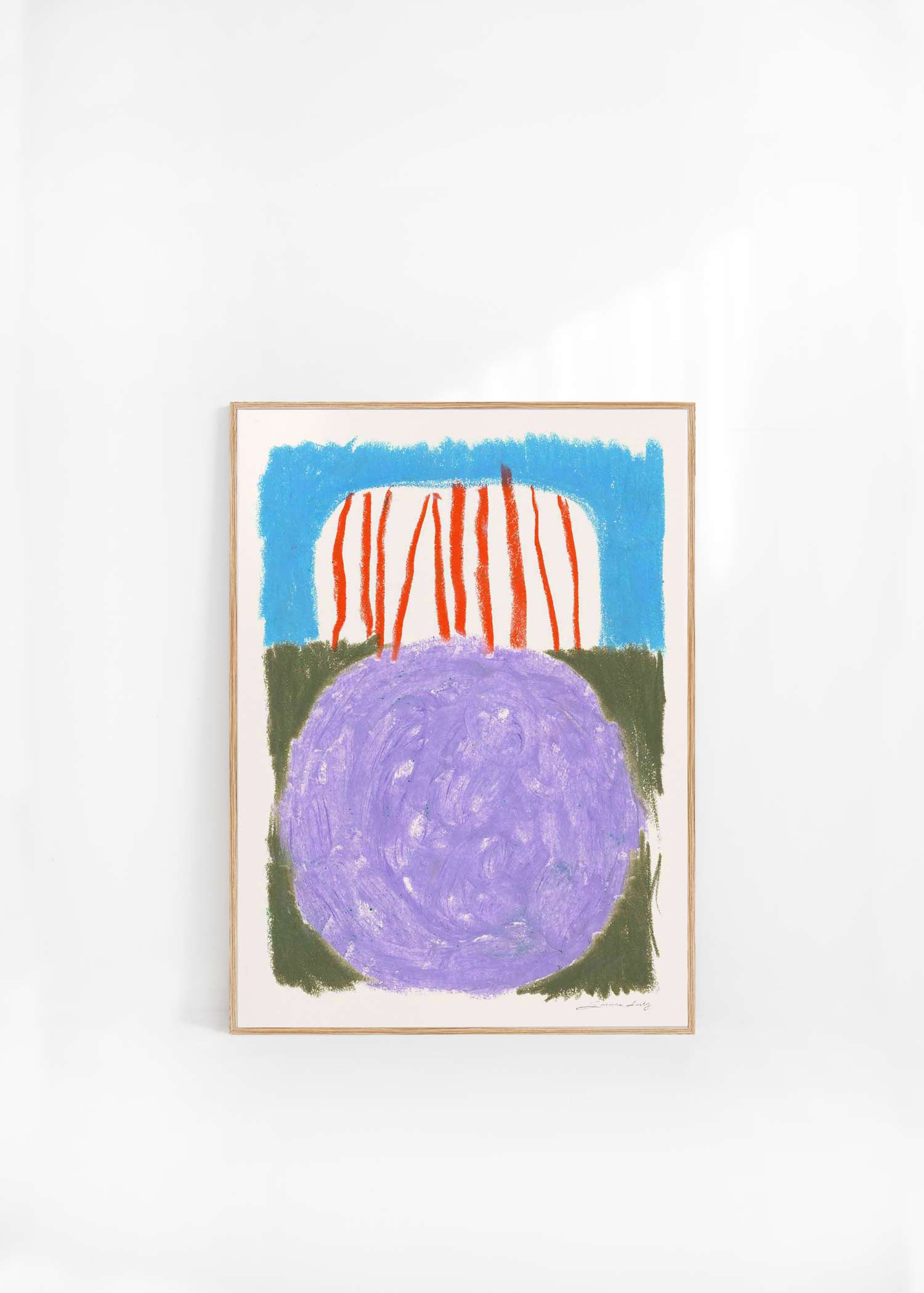 [수잔 루스티그] Purplebello 50 x 70cm - 6월 10일 입고 예정